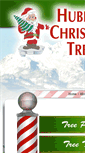 Mobile Screenshot of hubertschristmastrees.com